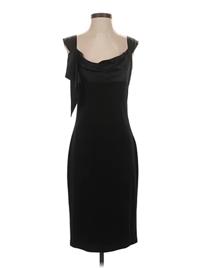 Pre-owned Laundry By Shelli Segal Cocktail Dress In Black