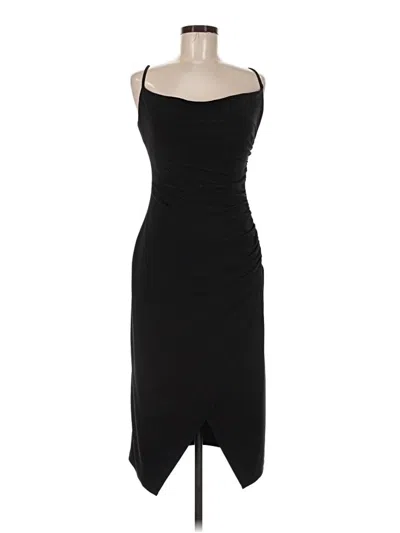 Pre-owned Laundry By Shelli Segal Cocktail Dress In Black