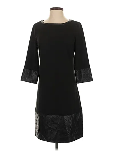 Pre-owned Laundry By Shelli Segal Cocktail Dress In Black
