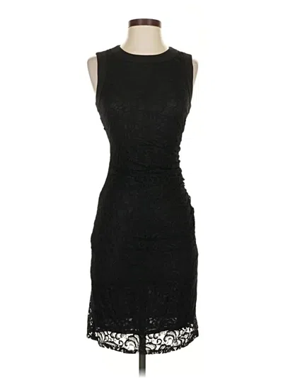 Pre-owned Laundry By Shelli Segal Cocktail Dress In Black