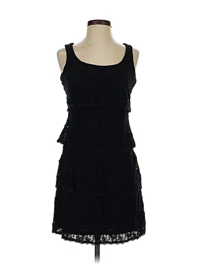 Pre-owned Laundry By Shelli Segal Cocktail Dress In Black