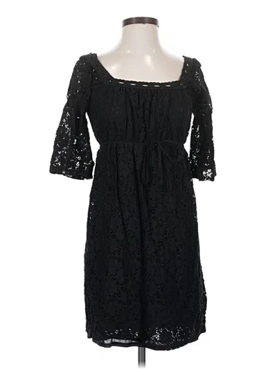 Pre-owned Laundry By Shelli Segal Cocktail Dress In Black