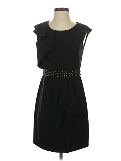 Pre-owned Laundry By Shelli Segal Cocktail Dress In Black