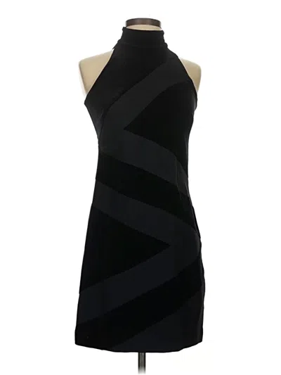Pre-owned Laundry By Shelli Segal Cocktail Dress In Black