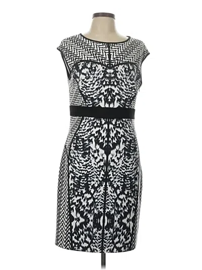 Pre-owned Laundry By Shelli Segal Cocktail Dress In Black