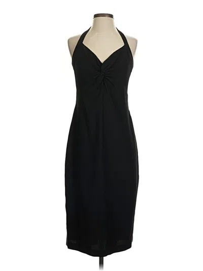 Pre-owned Laundry By Shelli Segal Cocktail Dress In Black