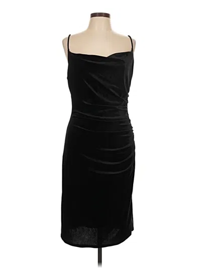 Pre-owned Laundry By Shelli Segal Cocktail Dress In Black