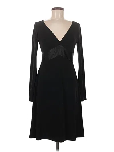 Pre-owned Laundry By Shelli Segal Cocktail Dress In Black