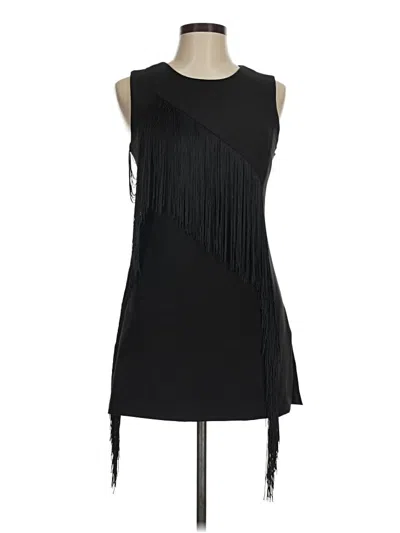 Pre-owned Laundry By Shelli Segal Cocktail Dress In Black