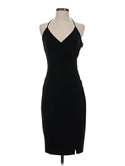 Pre-owned Laundry By Shelli Segal Cocktail Dress In Black