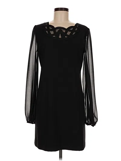 Pre-owned Laundry By Shelli Segal Cocktail Dress In Black