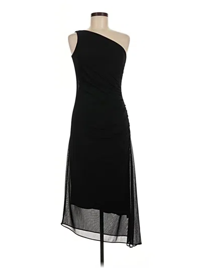 Pre-owned Laundry By Shelli Segal Cocktail Dress In Black
