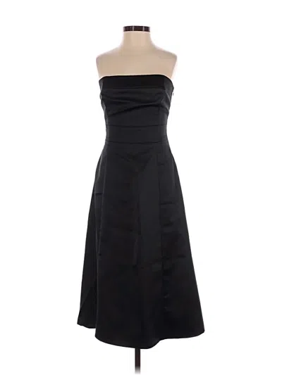 Pre-owned Laundry By Shelli Segal Cocktail Dress In Black
