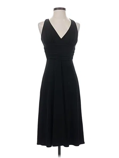 Pre-owned Laundry By Shelli Segal Cocktail Dress In Black