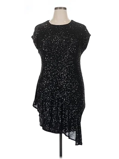 Pre-owned Laundry By Shelli Segal Cocktail Dress In Black