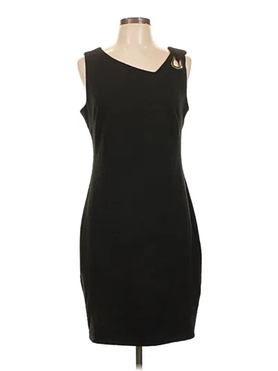 Pre-owned Laundry By Shelli Segal Cocktail Dress In Black