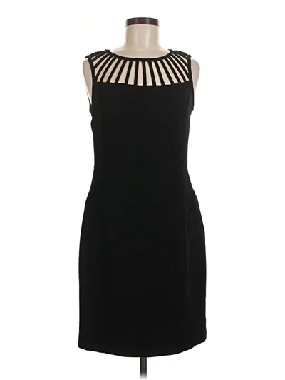 Pre-owned Laundry By Shelli Segal Cocktail Dress In Black