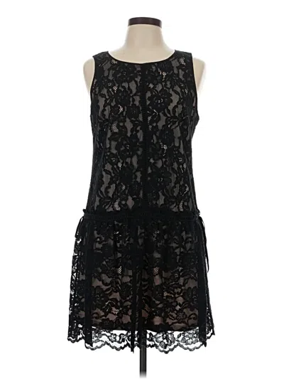 Pre-owned Laundry By Shelli Segal Cocktail Dress In Black