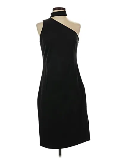 Pre-owned Laundry By Shelli Segal Cocktail Dress In Black