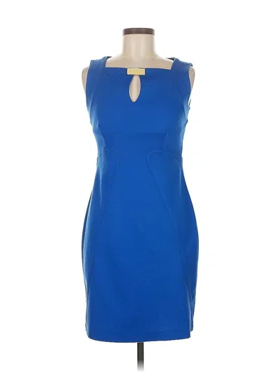 Pre-owned Laundry By Shelli Segal Cocktail Dress In Blue