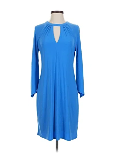 Pre-owned Laundry By Shelli Segal Cocktail Dress In Blue