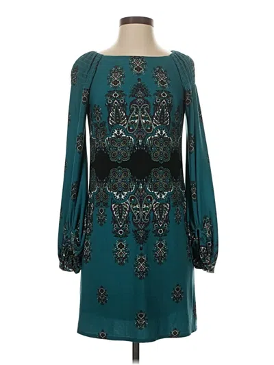 Pre-owned Laundry By Shelli Segal Cocktail Dress In Blue