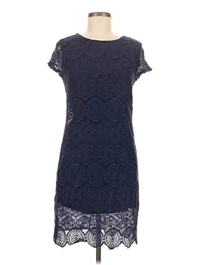 Pre-owned Laundry By Shelli Segal Cocktail Dress In Blue