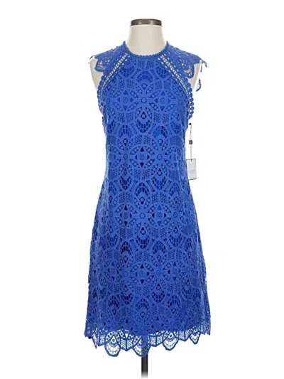Pre-owned Laundry By Shelli Segal Cocktail Dress In Blue
