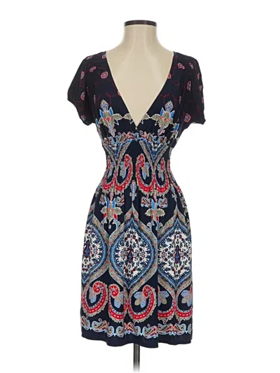 Pre-owned Laundry By Shelli Segal Cocktail Dress In Blue