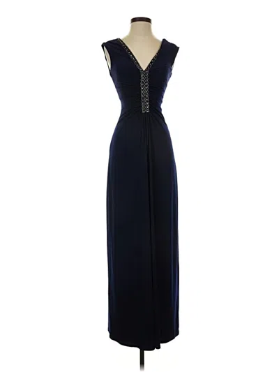 Pre-owned Laundry By Shelli Segal Cocktail Dress In Blue
