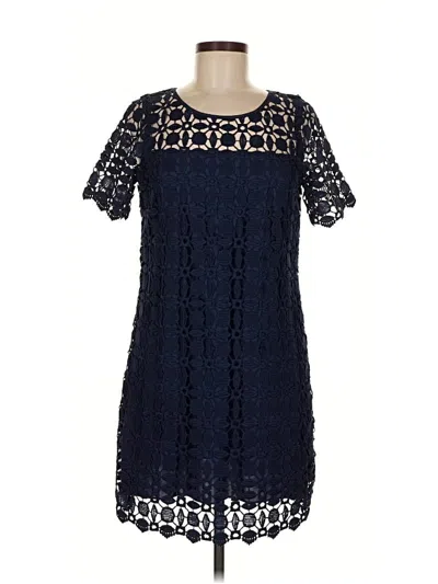 Pre-owned Laundry By Shelli Segal Cocktail Dress In Blue