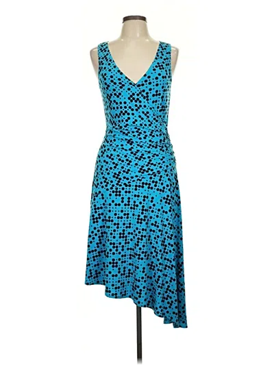 Pre-owned Laundry By Shelli Segal Cocktail Dress In Blue