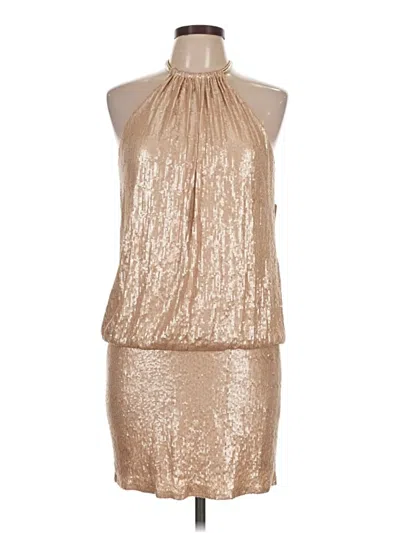 Laundry By Shelli Segal Cocktail Dress In Gold