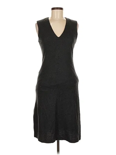 Pre-owned Laundry By Shelli Segal Cocktail Dress In Gray