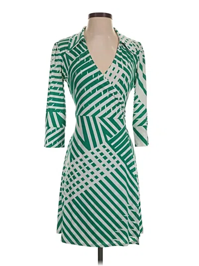 Pre-owned Laundry By Shelli Segal Cocktail Dress In Green