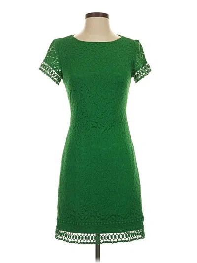 Pre-owned Laundry By Shelli Segal Cocktail Dress In Green