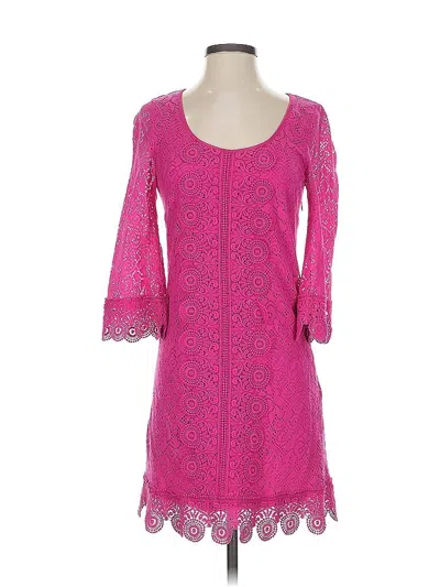 Pre-owned Laundry By Shelli Segal Cocktail Dress In Pink