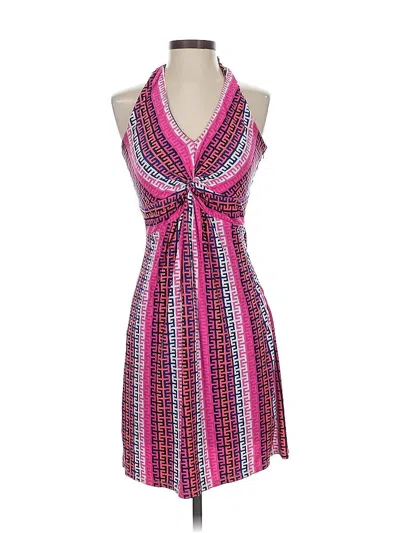 Pre-owned Laundry By Shelli Segal Cocktail Dress In Pink