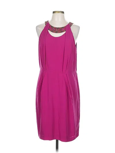 Pre-owned Laundry By Shelli Segal Cocktail Dress In Pink