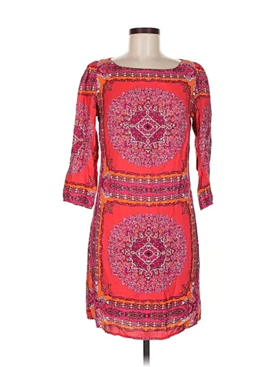 Pre-owned Laundry By Shelli Segal Cocktail Dress In Pink