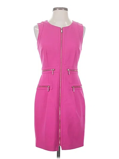 Pre-owned Laundry By Shelli Segal Cocktail Dress In Pink