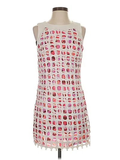 Pre-owned Laundry By Shelli Segal Cocktail Dress In Pink