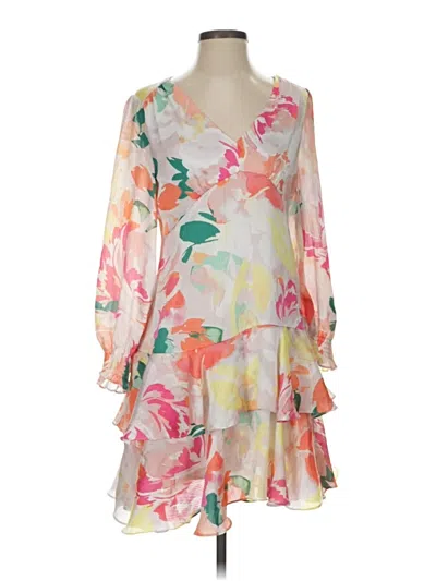 Pre-owned Laundry By Shelli Segal Cocktail Dress In Pink