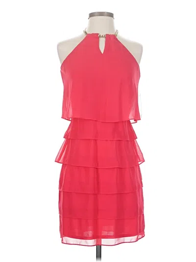 Pre-owned Laundry By Shelli Segal Cocktail Dress In Pink