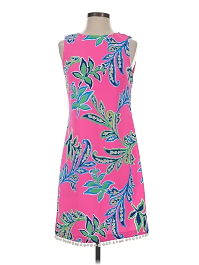 Pre-owned Laundry By Shelli Segal Cocktail Dress In Pink