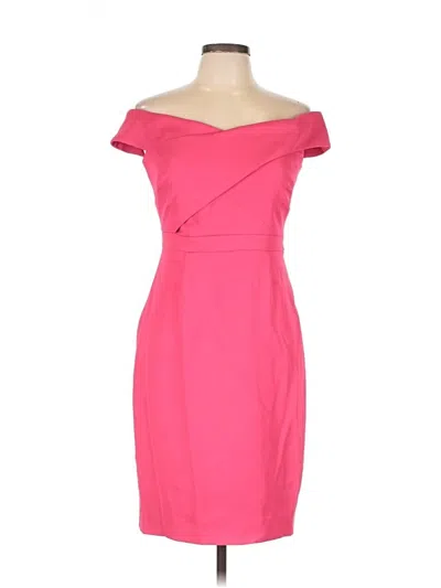 Pre-owned Laundry By Shelli Segal Cocktail Dress In Pink
