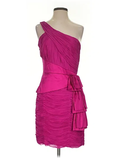 Pre-owned Laundry By Shelli Segal Cocktail Dress In Pink