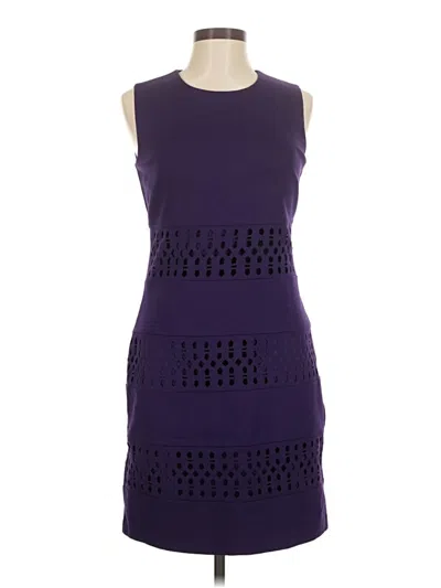 Pre-owned Laundry By Shelli Segal Cocktail Dress In Purple