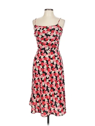 Pre-owned Laundry By Shelli Segal Cocktail Dress In Red