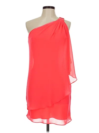 Pre-owned Laundry By Shelli Segal Cocktail Dress In Red